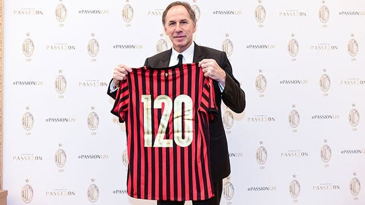 FRANCO BARESI NAMED HONORARY VICE-PRESIDENT OF AC MILAN