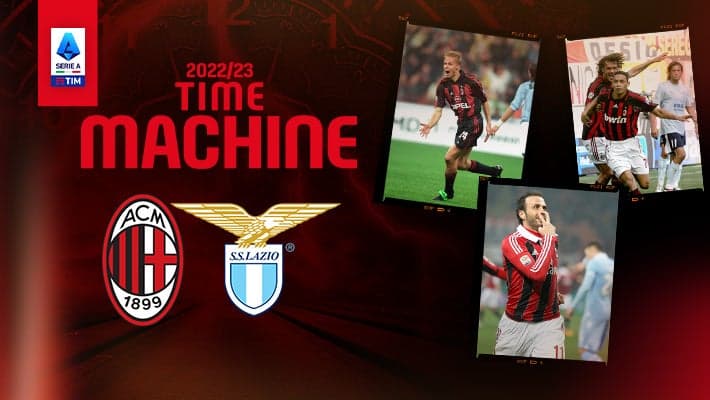 AC MILAN v LAZIO: TIME MACHINE