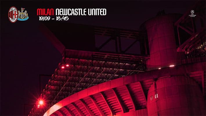 MILAN-NEWCASTLE: BENTORNATA CHAMPIONS