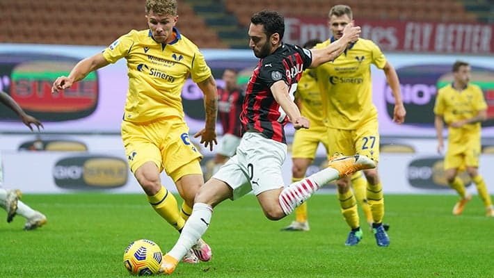 MILAN-VERONA: TUTTI I NUMERI