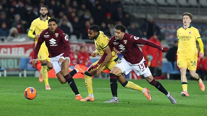 TORINO-MILAN: TUTTI I NUMERI DELLA GARA