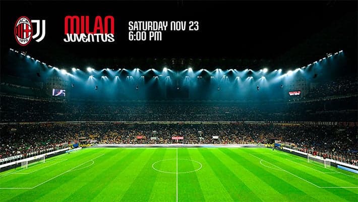 AC MILAN v JUVENTUS: THE CLASSIC AT SAN SIRO