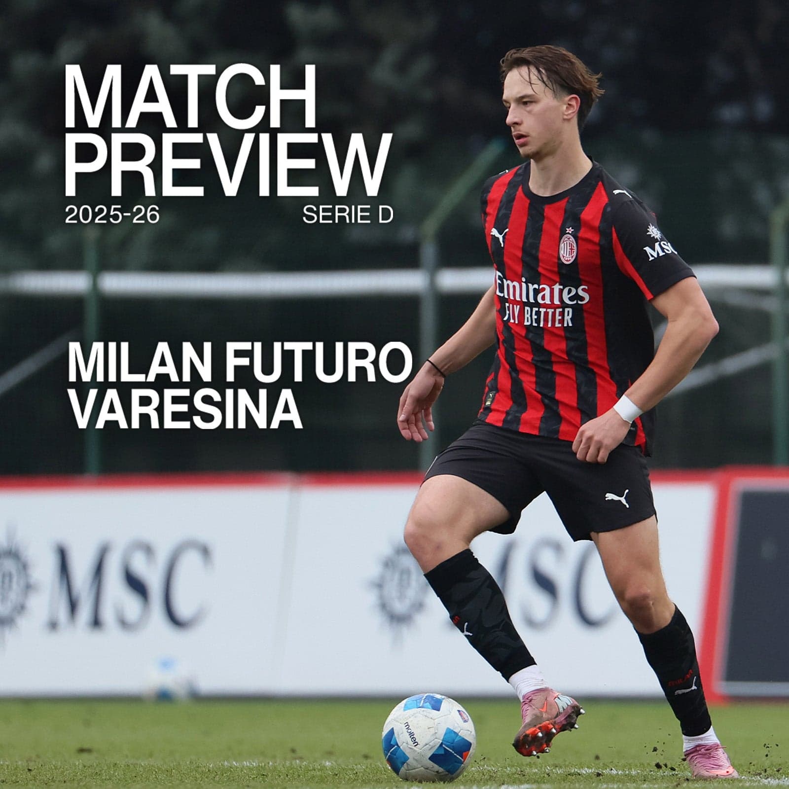 MILAN FUTURO-VARESINA: MATCH PREVIEW