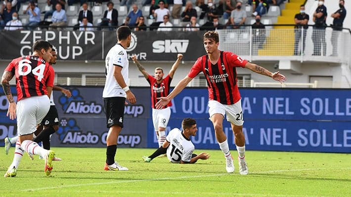 AC MILAN COME AWAY FROM LA SPEZIA WITH ALL THREE POINTS