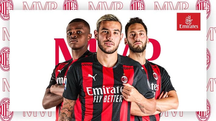 HERNÁNDEZ IS THE MVP FROM AC MILAN V PARMA