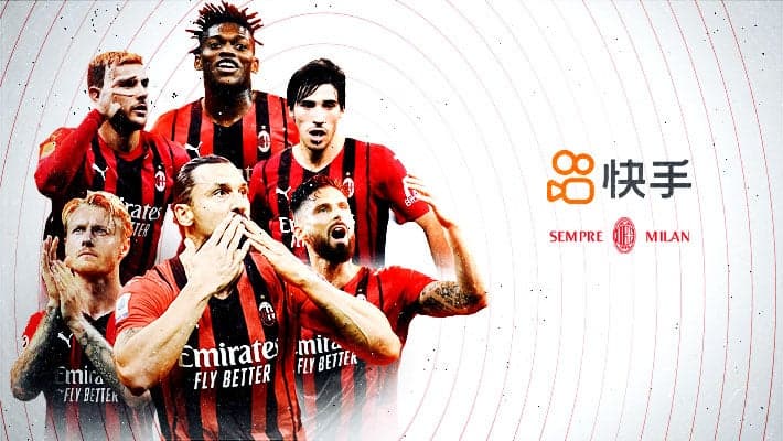 AC MILAN LAUNCHES ON CHINESE SHORT VIDEO APP KUAISHOU