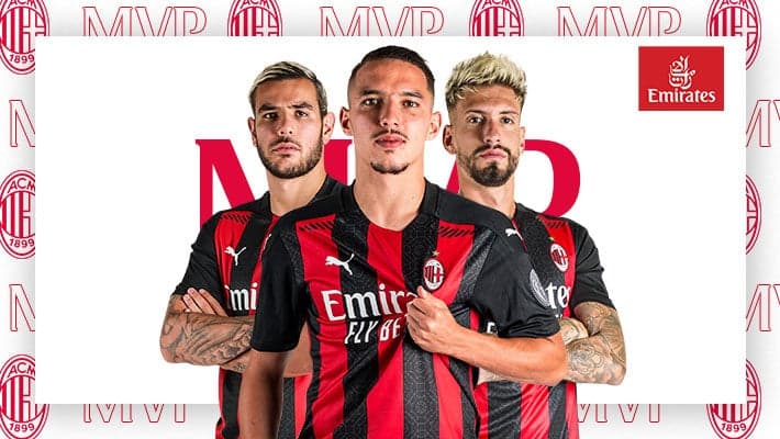 BENNACER MVP OF LILLE V AC MILAN