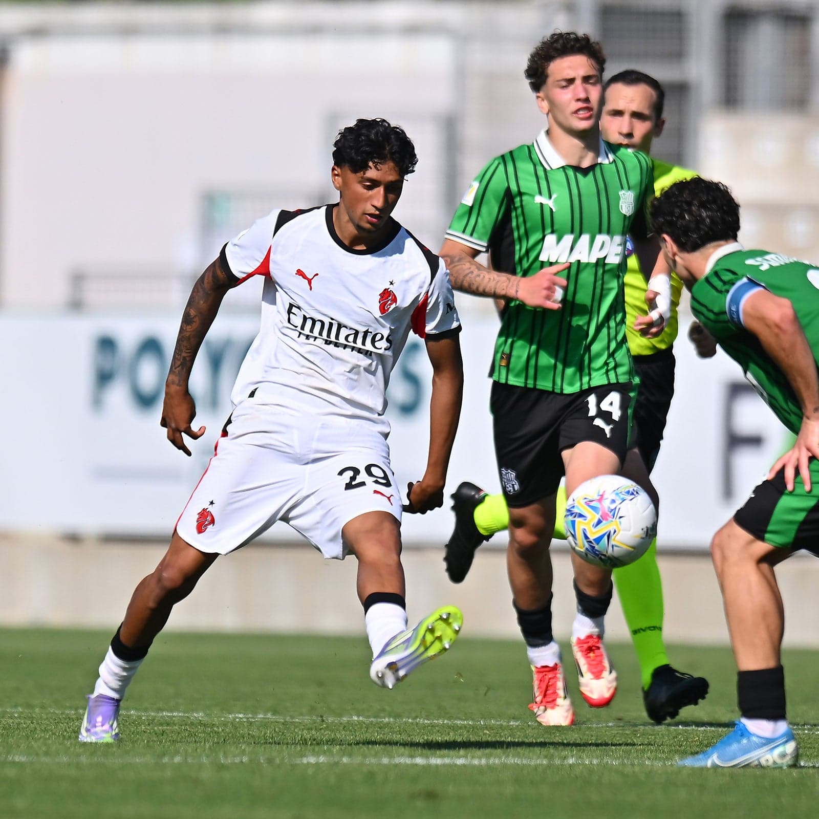 PRIMAVERA DRAW 1-1 WITH SASSUOLO