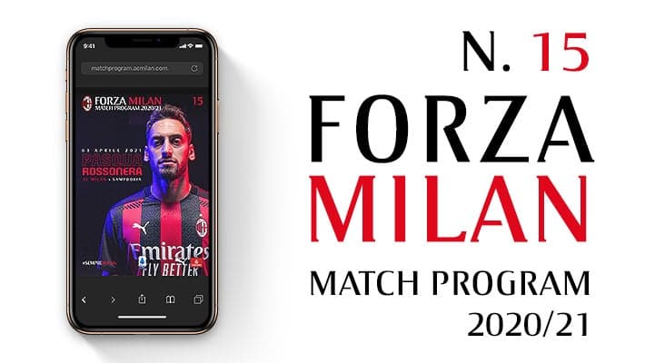 AC MILAN v SAMPDORIA: THE MATCH PROGRAM