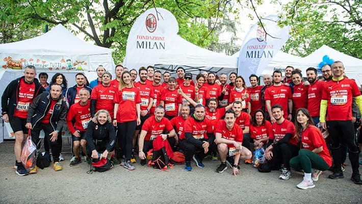 FONDAZIONE MILAN PRONTA A CORRERE LA MILANO MARATHON 2024