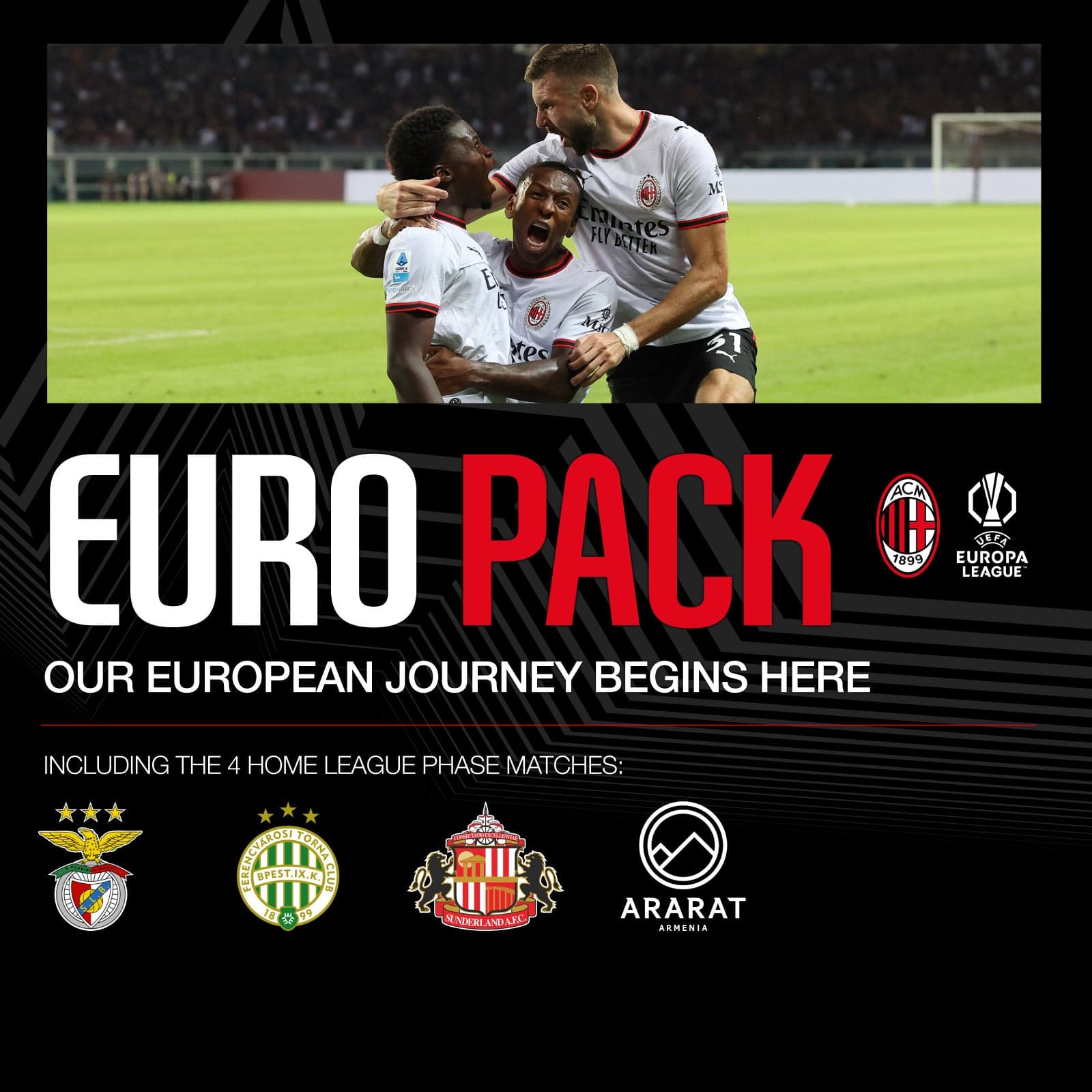 EURO PACK 2026/27: ON SALE NOW