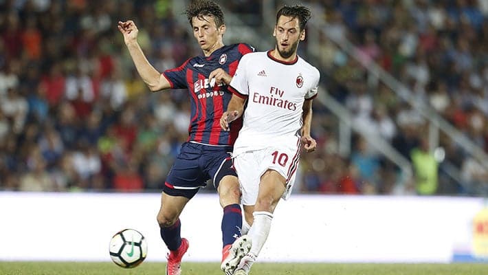 10 STATS AHEAD OF CROTONE V AC MILAN