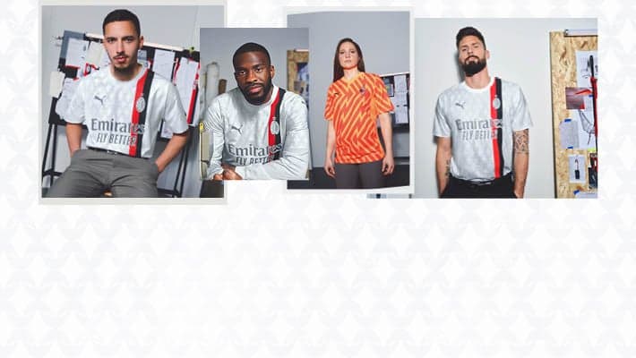 PUMA E AC MILAN PRESENTANO IL NUOVO AWAY KIT 2023/24