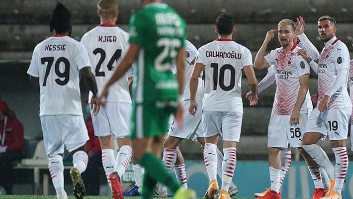 RIO AVE V AC MILAN: IN NUMBERS