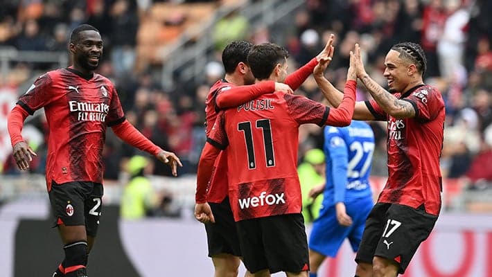 BASTA PULISIC: MILAN BATTE EMPOLI 1-0