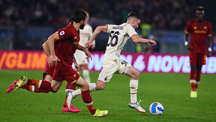 ROMA V AC MILAN: THE NUMBERS FROM THE GAME