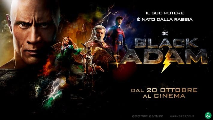 AC MILAN E WARNER BROS. DISCOVERY IN CAMPO PER IL FILM "BLACK ADAM"