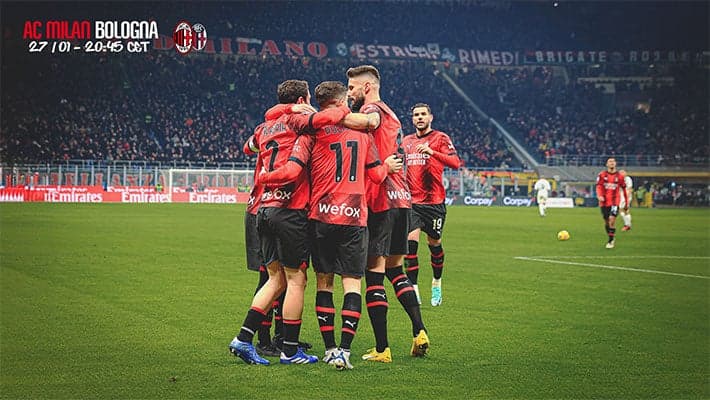 AC MILAN v BOLOGNA: TICKETS SET TO GO ON SALE