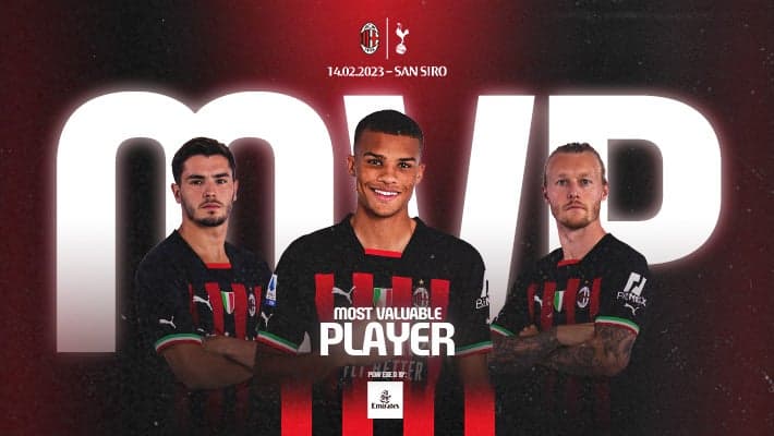 THIAW IS THE MVP FROM AC MILAN v TOTTENHAM