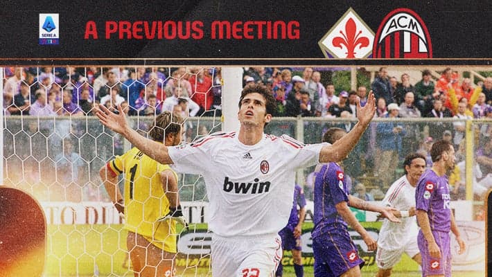 FIORENTINA V AC MILAN: A PREVIOUS MEETING