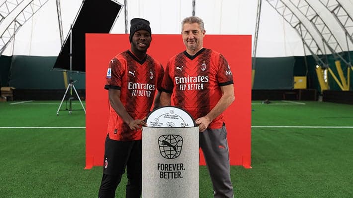 PUMA RE:FIBRE, AC MILAN E PUMA ANCORA INSIEME PER CONTRIBUIRE A RIDURRE GLI SPRECHI
