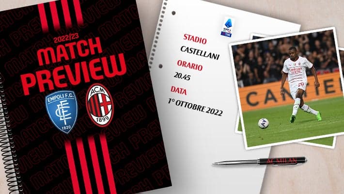 EMPOLI-MILAN: MATCH PREVIEW