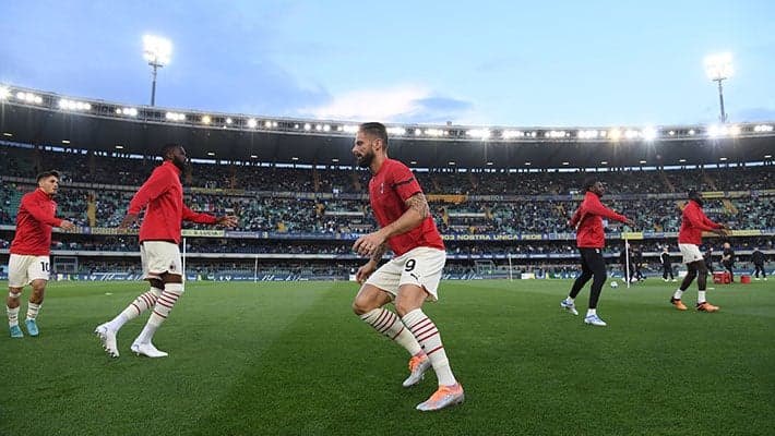 HELLAS VERONA v AC MILAN: OFFICIAL LINE-UPS
