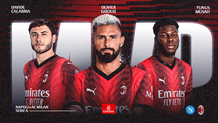 GIROUD IS THE MVP FROM NAPOLI v AC MILAN