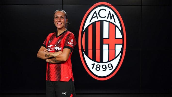 GLORIA MARINELLI JOINS AC MILAN