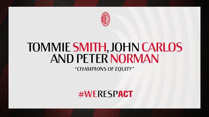 TOMMIE SMITH, JOHN CARLOS AND PETER NORMAN: THE FIRST "CHAMPIONS OF EQUITY" OF THE "RESPACT" MANIFESTO