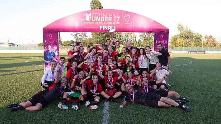 A SUCCESSFUL 2022 FOR THE ROSSONERI YOUTH TEAMS