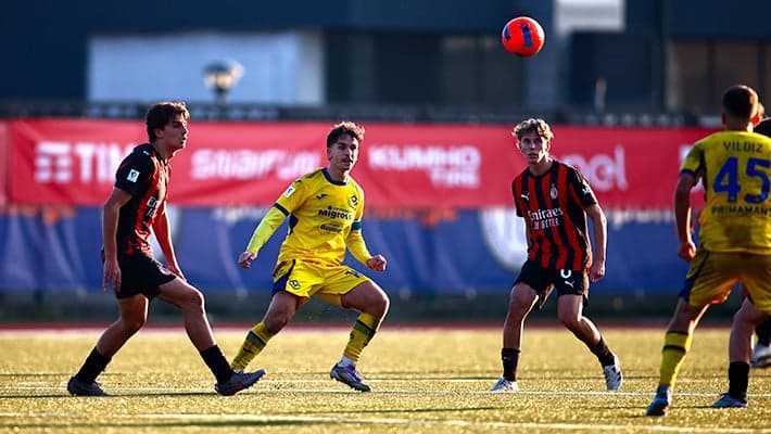 SCOTTI SCORES, PRIMAVERA SHARE THE SPOILS WITH VERONA