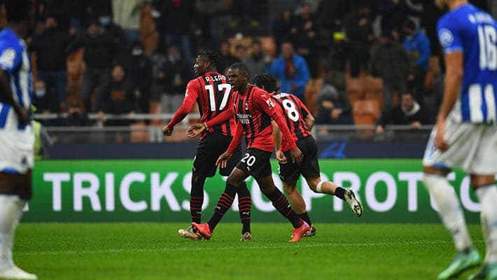 MILAN-PORTO FINISCE IN PARITÀ: 1-1 A SAN SIRO