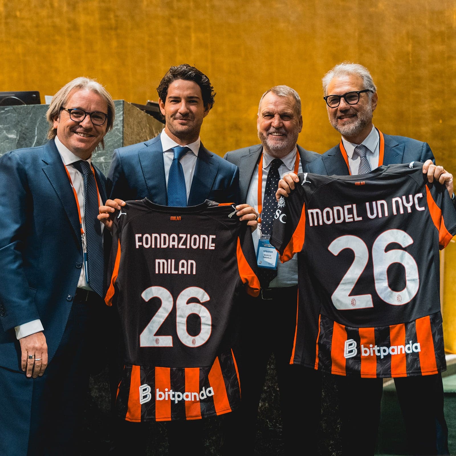 AC MILAN AND FONDAZIONE MILAN IN NEW YORK TO INSPIRE THE NEXT GENERATION OF DIPLOMATS