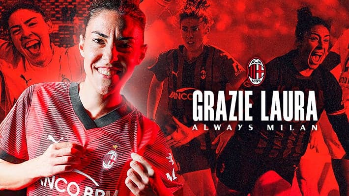 LAURA FUSETTI LASCIA IL CALCIO MA RIMANE NEL CLUB