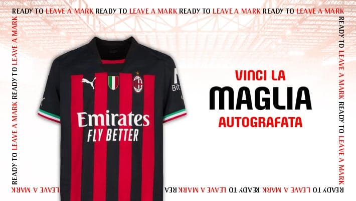 AL VIA IL CONTEST "VINCI LA MAGLIA"