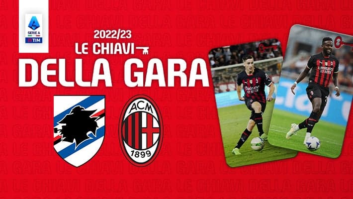 SAMPDORIA-MILAN: LE CHIAVI DELLA GARA
