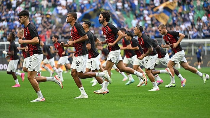 INTER v AC MILAN: THE OFFICIAL LINE-UPS