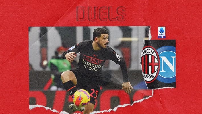 AC MILAN V NAPOLI: DUELS