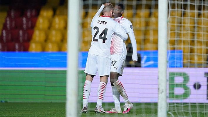 IL MILAN RIPARTE VINCENDO: 2-0 AL BENEVENTO