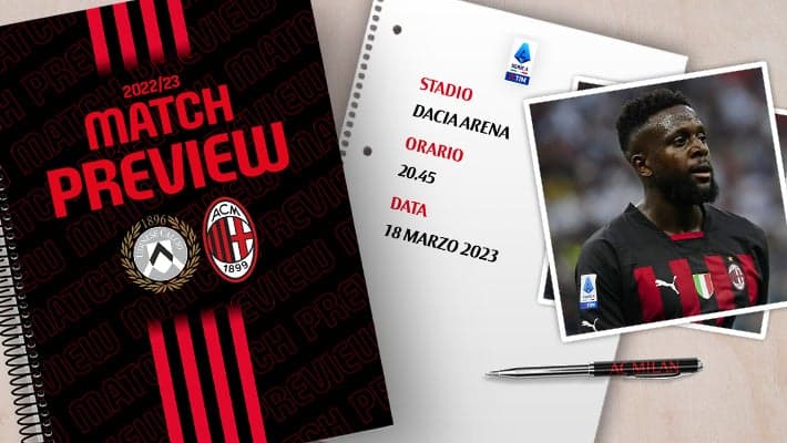 UDINESE-MILAN: MATCH PREVIEW