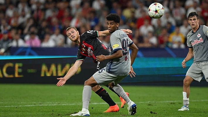 FC SALZBURG V AC MILAN: THE STATS FROM THE MATCH