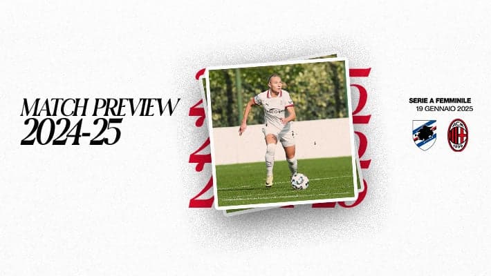 FEMMINILE, LA PREVIEW DI SAMPDORIA-MILAN