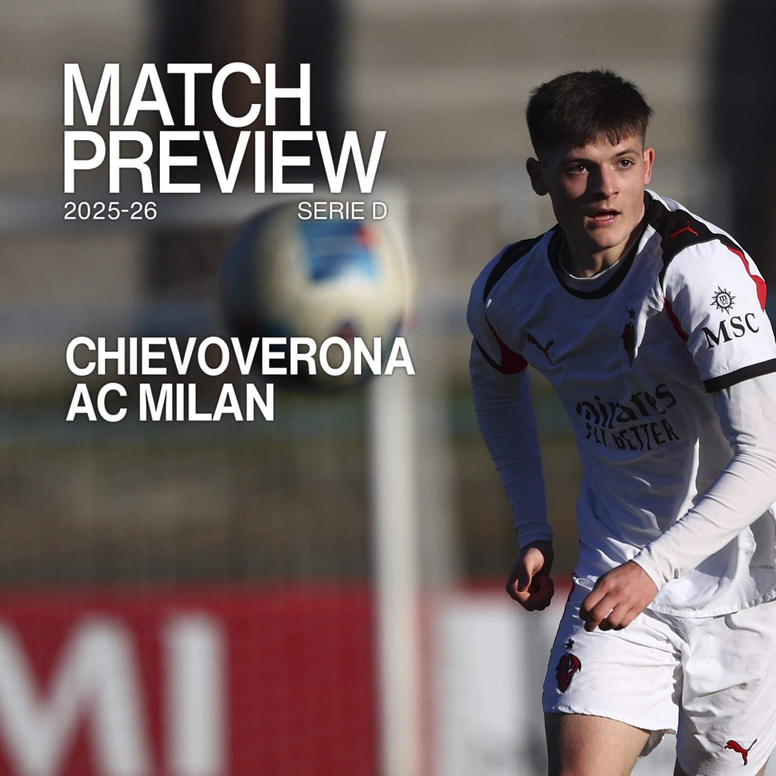 CHIEVOVERONA v MILAN FUTURO: MATCH PREVIEW