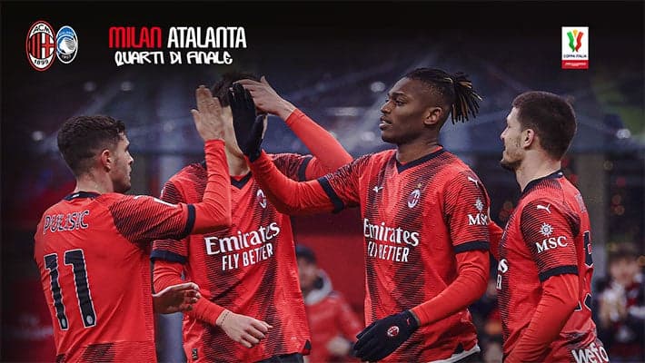 QUARTI DI FINALE DI COPPA ITALIA: AL VIA LA VENDITA PER MILAN-ATALANTA