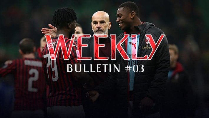 #ACMILANTOGETHER: THE WEEKLY UPDATE