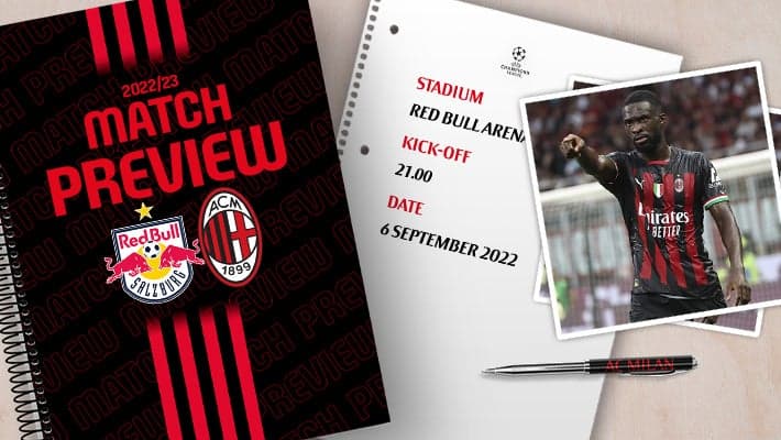 FC SALZBURG v AC MILAN: MATCH PREVIEW
