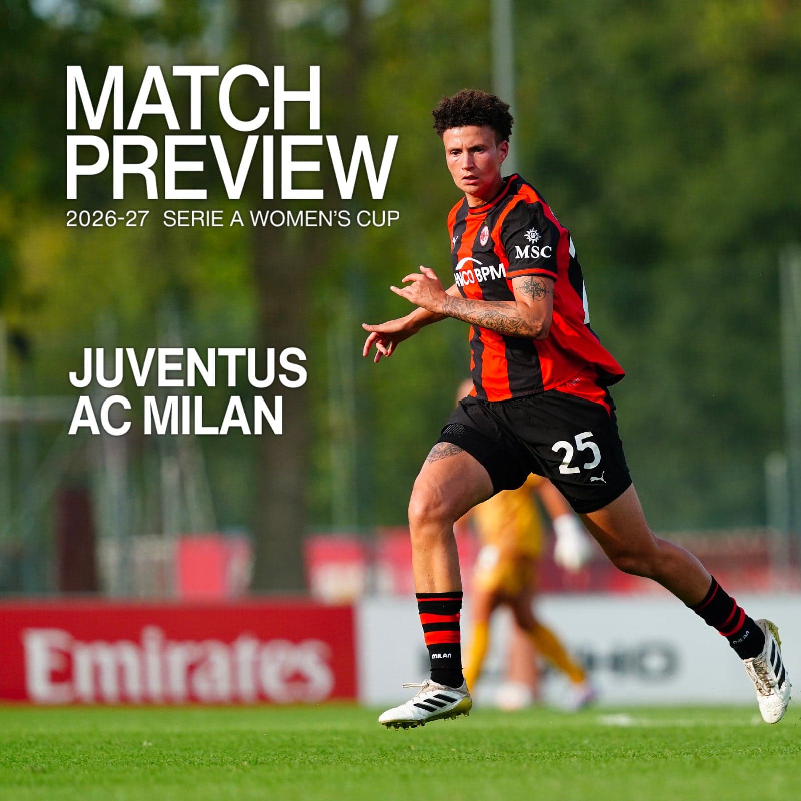 SERIE A WOMEN'S CUP, LA PREVIEW DI JUVENTUS-MILAN