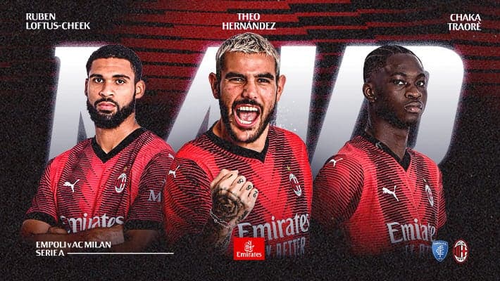 HERNÁNDEZ IS THE MVP FROM EMPOLI v AC MILAN