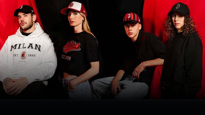 AC MILAN E NEW ERA LANCIANO UN'ESCLUSIVA HEADWEAR COLLECTION